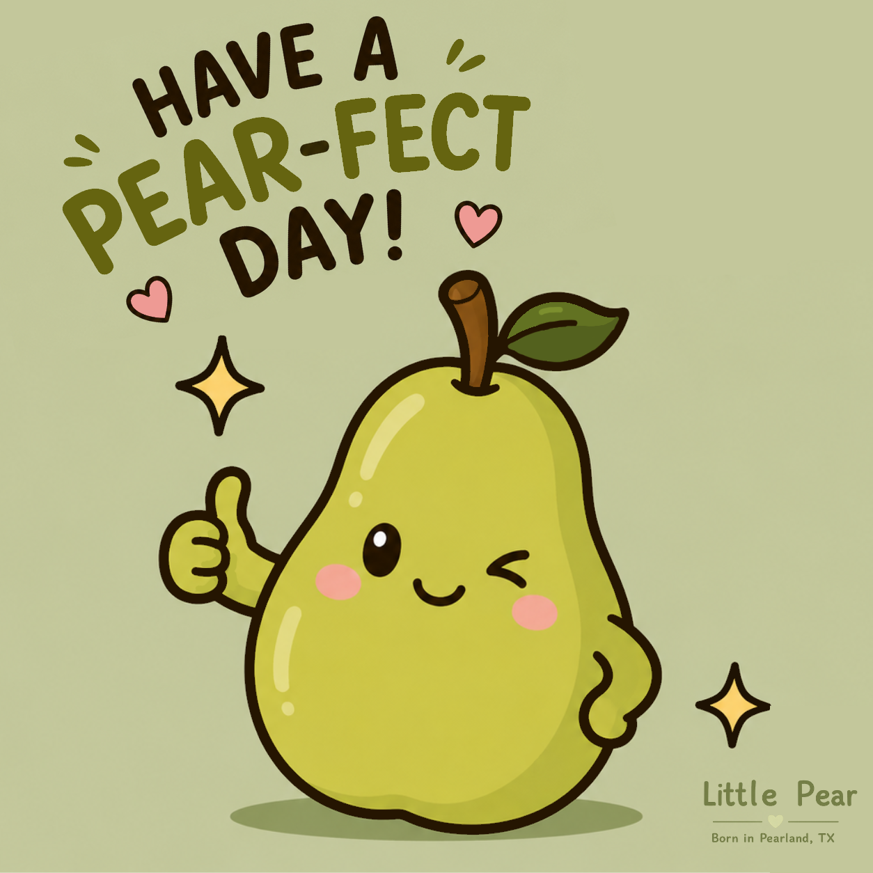 Little Pear Magnets