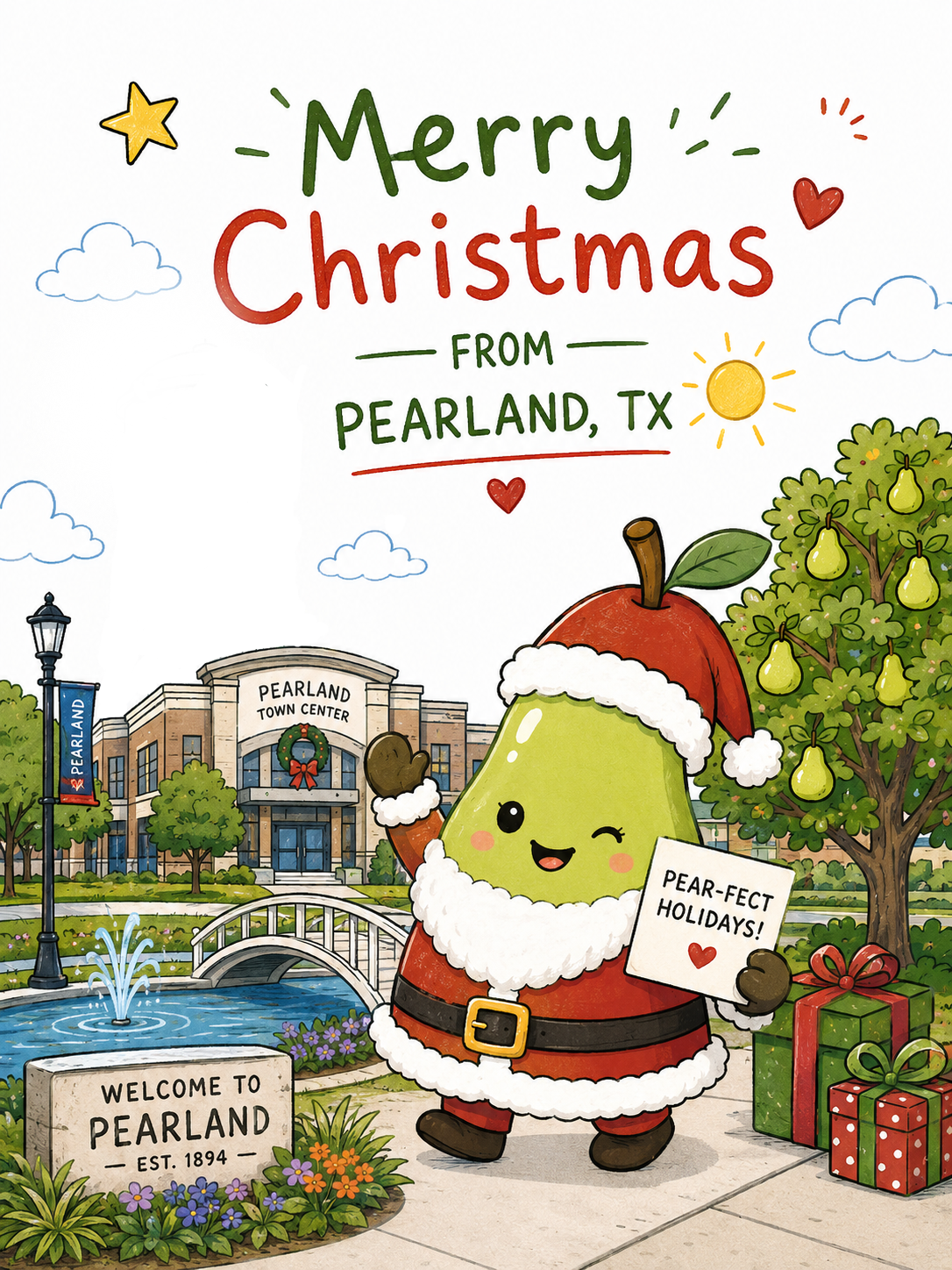 Little Pear Postcards